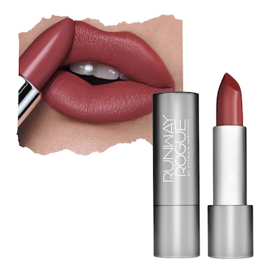 Runway Rogue 90s Vibe Lipstick Moisturizing Matte Soft BerryNude Lipstick Work the Crowd