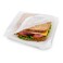 ProKeeper DualZipper 100 Silicone Sandwich Bag Clear