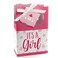 Its a Girl  Pink Baby Shower Favor Boxes  Set of 12