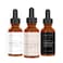 Blackstone Age Defying Facial Serum Set  VitaminC Retinol Hyaluronic Acid 3 Pack for Day and Night Beauty Regimen  All Natural and Moisturizing
