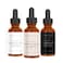 Blackstone Age Defying Facial Serum Set  VitaminC Retinol Hyaluronic Acid 3 Pack for Day and Night Beauty Regimen  All Natural and Moisturizing