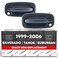 Exterior Door Handle Front Left  Right  Compatible with 19992006 Chevrolet Silverado 0206 Avalanche 0006 Suburban 0006 Tahoe 9906 GMC Sierra 0006 Yukon  Textured Black  OEM 15034985