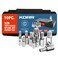 KORR Tools KSS009 10pc XZN Triple Square Spline Bit Socket Set