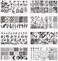 VNC 13pcs Nail Stamp Plates set 8 plate 2Stamper 2Scraper 1storage bag Nails Art Stamping Plate Scraper Stamper Set Leaves Flowerst Travel Patterns Nail plate Template Image Plate