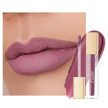 Oulac Matte Liquid Lipstick Mauve Pink Lip Gloss for Women Long Lasting Lipstick Waterproof No Transfer Creamy High Pigmented Formula with Rose Oil Vegan  CrueltyFree M13