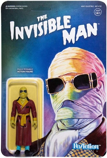 Universal Monsters Invisible Man ReAction Figure Multicolor