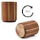 LOHONER Acacia Wood Utensil Holder for Kitchen Counter 360 Rotating 72 Large Cooking Utensil Holder Kitchen Utensil Storage Organizer for Countertops Farmhouse Kitchen Decor