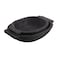 Mud Pie Oval Dough Bowl Set Black small 12 x 17  large 14 12 x 21