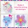 Hapinest String Art Craft Kit for Kids Ages 1012 and Up 3D String Art Kit Crafts for Teens Birthday Gifts for Tween Girls Ages 10 11 12 Years Old and Up Makes 3 Designs  Unicorn Cat and Flower