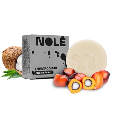 NOL CARE Coconut Shampoo Bar With Batana Oil  Rice Protein Formula for Hair Growth and Frizz Control SulfateFree Sustainable Packaging  3 oz