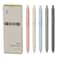Gel Pens 5 Pcs School Supplies Aesthetic Gel Pens 05mm Quick Dry Black Ink Pens Fine Point Smooth Writing Pens for Journaling NoteTaking Cute Office School Supplies Gifts for Women Men Morandi