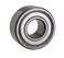 NTN Bearing 6005Z Single Row Deep Groove Radial Ball Bearing Normal Clearance Steel Cage 25 mm Bore ID 47 mm OD 12 mm Width Single Shielded