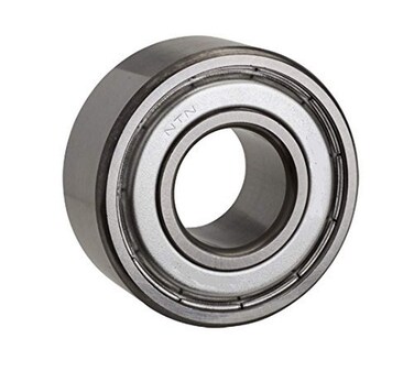 NTN Bearing 6005Z Single Row Deep Groove Radial Ball Bearing Normal Clearance Steel Cage 25 mm Bore ID 47 mm OD 12 mm Width Single Shielded