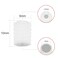 IAMUQ Cord Locks Silicone PVC Toggles for Drawstrings Adjustable Lanyard Buckle Barrel Connectors Elastic Cord Adjuster Non Slip Stopper 100