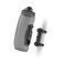 FIDLOCK Twist Bottle 590  Uni Base Set  New LeakProof SelfSealing Bottle Cap  Bike Water Bottle Holder with No Screws  Attached Bottle  Cage Free Magnetic Rack  Smoke