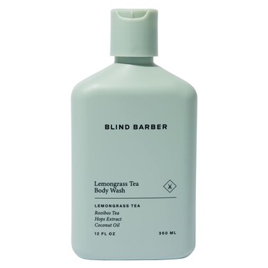 Blind Barber Lemongrass Tea Body Wash  Daily SulfateFree Body Wash for Men with Lemongrass Scent  Leaves Skin Clean  Hydrated  ParabenFree CrueltyFree No Artificial Dyes 12oz  350ml
