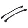 Hickory Hardware 5 Pack Solid Core Kitchen Cabinet Pulls Luxury Cabinet Handles Hardware for Doors  Dresser Drawers 12 Inch Hole Center Matte Black Greenwich Collection