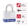 Master Lock 5T Outdoor Padlock with Key 2 Pack KeyedAlike Silver