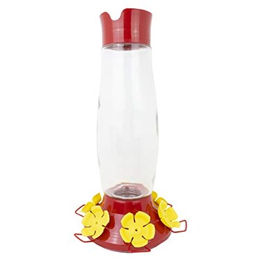 PerkyPet 92141SR TopFill Grand Master Hummingbird 48 oz Plastic Feeder