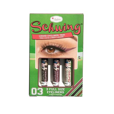 theBalm Schwing Trio Holiday Edition  Liquid Eyeliner Trio 153 fl oz