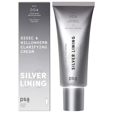 PSA Silver Lining Dioic  Willowherb Clarifying Cream Moisturiser For Blemish And BreakoutProne Skin 50 ml17 oz