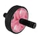 Ab Exercise Roller Abdominal Trainer Body Building Wheel with Dual Handle Strength Training Whole Body Fitness Abdominal Roller Mute Rolling
