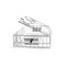 NUWAVE Rotisserie Basket For The 14qt  155qt NuWave Brio Digital Air Fryer
