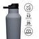 Corkcicle Sport Canteen Insulated Tumbler Hammerhead 20 oz  Reusable Water Bottle Keeps Beverages Cold for 25 Hours  Hot 12 Hours  Cupholder Friendly Tumbler with ScrewOn Cap