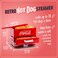Nostalgia Extra Large DinerStyle CocaCola Hot Dog Steamer and Bun Warmer 24 Hot Dog and 12 Bun Capacity Steam Bratwursts Sausages Vegetables Fish Dumplings Red