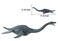 Dinosaur Model Simulated Dinosaur Figurine Realistic Plastic Jurassic Dinosaur for Collection Birthday Bift Mosasaur