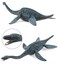 Dinosaur Model Simulated Dinosaur Figurine Realistic Plastic Jurassic Dinosaur for Collection Birthday Bift Mosasaur