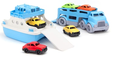 Green Toys Ferry Boat  Car Carrier