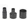 ShopVac 8011733 3Piece Adapter Kit Poly Pro Plastic Construction 1 Coupling 2 Adapters 1Set