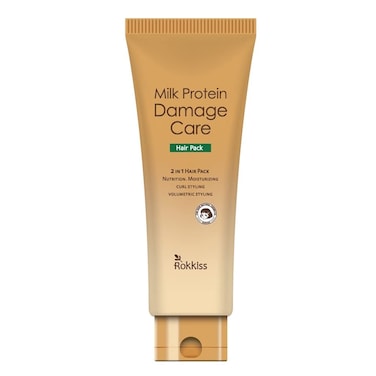 ROKKISS Milk Protein Hair Treatment Mask 85fl oz  Damage Care Hair Pack NutrientRich LeaveOn Hair Treatment for Restoring and Nourishing Damaged Hair Korean Skin Care