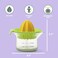 Chefn Juicster Mini Citrus Juicer One Size LemonArugala