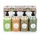 Mosaic Liquid Hand Soap  Wash Gift Set Ideal Bathroom Kitchen Hand Soap Set  Olive Oil  Coconut  Hibiscus  Gardenia  Orange Blossom 4 x 246 fl oz Each Liquid Soap Bottle