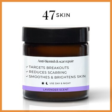 47 Skin Scar Repair Mask  Silver Chitoderm Anti Blemish  Acne Mask for Instant Glow  Clearer Skin 101 Fl Oz