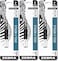Zebra F301 F301 Ultra F402 301A Spiral Ballpoint Pen Refills 07mm Fine Point Black Ink 2Pack Sold as 3 Packs Total of 6