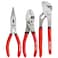 CRAFTSMAN Pliers Set 3 Piece Set 6 Inch Long Nose 6 Inch Slip Joint 8 Inch Groove Joint CMHT84103R