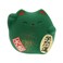 Kotobuki Maneki Neko Charm Gakumonun Collectible Figurine Academic Achievement Green