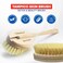 Yerba Prima Tampico Skin Brush Pack of 2  Natural Vegetable Fiber Bristles for Dry Skin Brushing