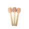 Ucheom Wooden Honey Dipper Sticks 3Pcs Mini Honey Spoon for Honey Jar Dispense Mixing Stirrer
