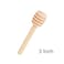Ucheom Wooden Honey Dipper Sticks 3Pcs Mini Honey Spoon for Honey Jar Dispense Mixing Stirrer