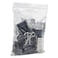Universal Medium Binder Clips Steel Wire 58 Cap 114 Wide BlackSilver 12Pack 36 Total