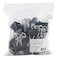 Universal Medium Binder Clips Steel Wire 58 Cap 114 Wide BlackSilver 12Pack 36 Total