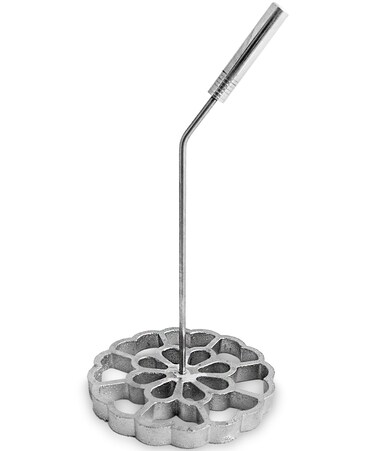 Bunuelos Mold with Handle XLarge 57 in Cast Aluminum  Molde para Buuelos de Viento Mexicanos  Buuelos de Viento Moldes  Bunuelo Mold Mexican Cookware  Rosette Iron Set with Handle