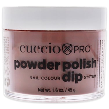 Cuccio Colour Powder Nail Polish  Lacquer For Manicure And Pedicure  Highly Pigmented Powder That Is Finely Milled  Durable Finish With A Flawless Rich Color  Easy To Apply  Smore Please 2 Oz