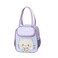 POYIPI Kawaii Animal Lunch Box Insulated Lunch Bag for Women Purple Durable Reusable Tote Bag