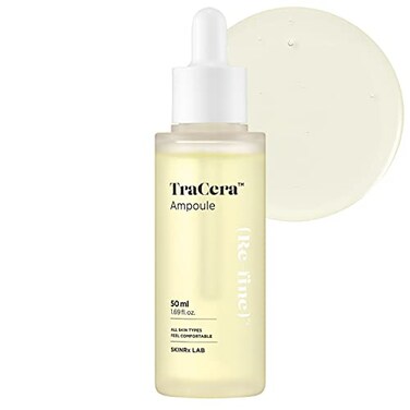 SKINRxLAB TraCera Ampoule  Dark Spot  Tone Correcting Face Serum  Vitamin C and Ceramide  Control Melanin Blemishes and Freckles  Anti Aging Serum for Smooth Moisturizing Finish 169 floz