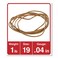 Universal 00119 Rubber Bands Size 19 312 x 116 1lb Pack